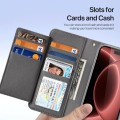 Szare Magnetyczne Etui Portfel Dux Ducis do iPhone 18 Pro Max