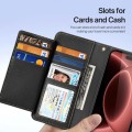 Czarne Magnetyczne Etui Portfel Dux Ducis do iPhone 18 Pro Max