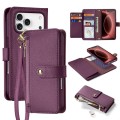 Burgundowe Magnetyczne Etui Portfel Dux Ducis do iPhone 18 Pro