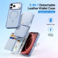 Niebieskie Magnetyczne Etui Portfel Dux Ducis do iPhone 18 Pro