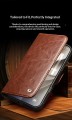 QIALINO Eleganckie Skórzane Etui Pokrowiec do iPhone 18 Pro Max brązowe