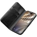 QIALINO Eleganckie Skórzane Etui Pokrowiec do iPhone 18 Pro czarny