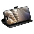 QIALINO Eleganckie Skórzane Etui Pokrowiec do iPhone 18 Pro czarny