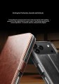 QIALINO Eleganckie Skórzane Etui Pokrowiec do iPhone 18 Pro czarny
