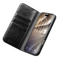 QIALINO Eleganckie Skórzane Etui do iPhone 18 Pro czarne