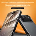 QIALINO Skórzane Etui Plecki MagSafe do iPhone 18 Pro czarne