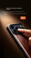 QIALINO Skórzane Etui Plecki do iPhone 18 Pro Max brązowe