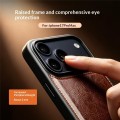 QIALINO Skórzane Etui Plecki do iPhone 18 Pro Max brązowe