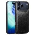 QIALINO Skórzane Etui Plecki do iPhone 18 Pro Max czarne