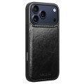 QIALINO Skórzane Etui Plecki do iPhone 18 Pro Max czarne