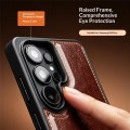 QIALINO Skórzane Etui Plecki do Samsung Galaxy S26 Ultra brązowe
