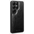QIALINO Skórzane Etui Plecki do Samsung Galaxy S26 Ultra czarne