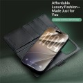 QIALINO Magnetyczne Eleganckie Skórzane Etui do iPhone 18 Pro Max zielone