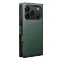QIALINO Magnetyczne Eleganckie Skórzane Etui do iPhone 18 Pro zielone