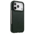 MELKCO MagSafe Skórzane Etui Pionowe do iPhone 18 Pro Max zielone