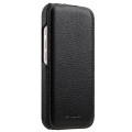 MELKCO MagSafe Skórzane Etui Pionowe do iPhone 18 Pro czarne
