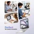Srebrna Aluminiowa Klawiatura Pokrowiec do iPad 10 2022 / iPad 11 2025