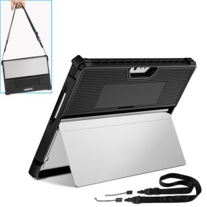 Pancerne Etui z uchwytem i Paskiem do Microsoft Surface Pro 11/10/9