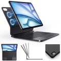 Czarna Aluminiowa Klawiatura Pokrowiec do iPad 10 2022 / iPad 2025