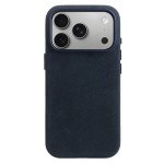 MELKCO Skórzane Etui Plecki do iPhone 18 Pro Max granatowe