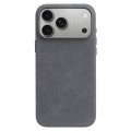 MELKCO Skórzane Etui Plecki do iPhone 18 Pro szare