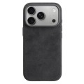 MELKCO Skórzane Etui Plecki do iPhone 18 Pro grafitowe