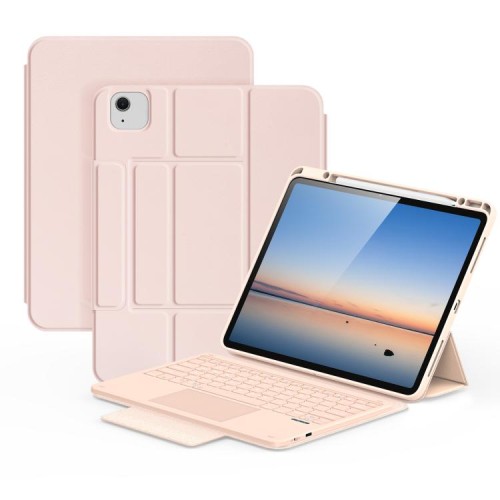 Dux Ducis YK Series Etui Klawiatura Gładzik do iPad Air 13 2026/2025/2025 różowe