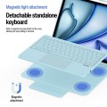 Dux Ducis YK Series Etui Klawiatura Gładzik do iPad Air 13 2026/2025/2025 niebieskie