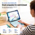 Dux Ducis YK Series Etui Klawiatura Gładzik do iPad Air 13 2026/2025/2025 niebieskie