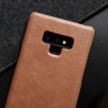 Skórzane etui ochronne typu plecki Galaxy Note 9 - brązowe