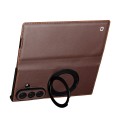 QIALINO Eleganckie Skórzane Etui MagSafe do Samsung Galaxy Z Fold8 Ultra brązowe