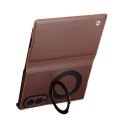 QIALINO Eleganckie Skórzane Etui MagSafe do Samsung Galaxy Z Fold8 brązowe