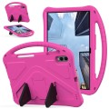Pancerne Mocne Etui EVA dla Dzieci do Samsung Galaxy Tab S11 Ultra różowe