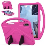 Pancerne Mocne Etui EVA dla Dzieci do Samsung Galaxy Tab S11 Ultra różowe