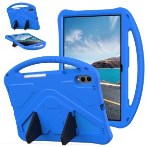 Pancerne Mocne Etui EVA dla Dzieci do Samsung Galaxy Tab S12 Ultra niebieskie