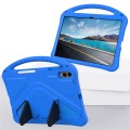 Pancerne Mocne Etui EVA dla Dzieci do Samsung Galaxy Tab S12 Ultra niebieskie
