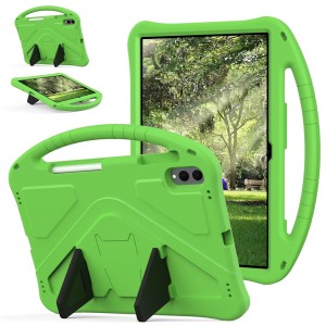 Pancerne Mocne Etui EVA dla Dzieci do Samsung Galaxy Tab S11 Ultra zielone