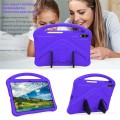 Pancerne Mocne Etui EVA dla Dzieci do Samsung Galaxy Tab S12 Ultra fioletowe