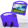 Pancerne Mocne Etui EVA dla Dzieci do Samsung Galaxy Tab S12 Ultra fioletowe