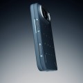 Magnetyczne Etui AULUMU Aramid Fiber do iPhone Duo niebieskie