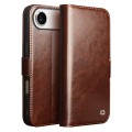 QIALINO Eleganckie Skórzane Etui Pokrowiec do iPhone Air brązowe