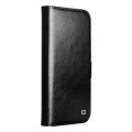 QIALINO Eleganckie Skórzane Etui Pokrowiec do iPhone Air czarne