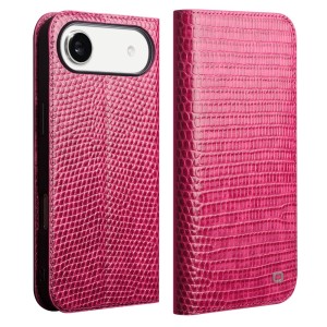 QIALINO Eleganckie Skórzane Etui Pokrowiec do iPhone Air różowe