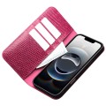 QIALINO Eleganckie Skórzane Etui Pokrowiec do iPhone Air różowe