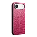 QIALINO Eleganckie Skórzane Etui Pokrowiec do iPhone Air różowe