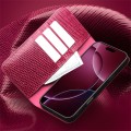 QIALINO Eleganckie Skórzane Etui Pokrowiec do iPhone Air różowe