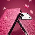 QIALINO Eleganckie Skórzane Etui Pokrowiec do iPhone Air różowe