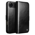 QIALINO Eleganckie Skórzane Etui Pokrowiec do iPhone Air czarne