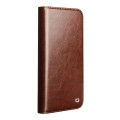QIALINO Eleganckie Skórzane Etui Pokrowiec do iPhone Air brązowe