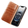 QIALINO Eleganckie Skórzane Etui Pokrowiec do iPhone Air brązowe jasne